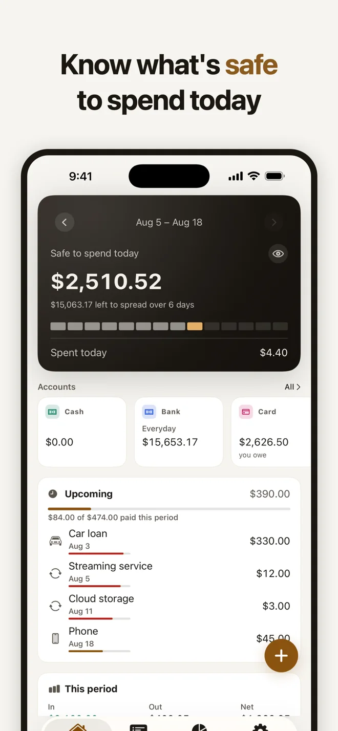 Money Manager screenshot 1