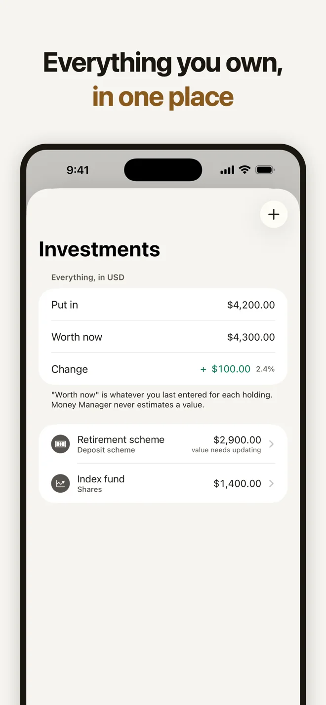 Money Manager screenshot 3