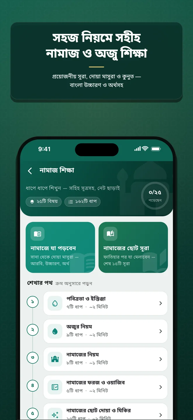 নামাজের সময়সূচী screenshot 4